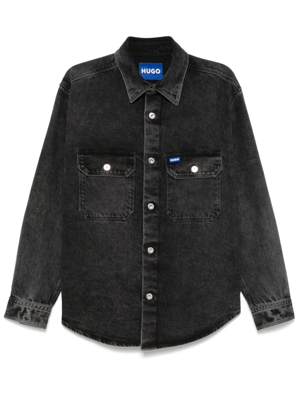 BOSS denim shirt - Black von BOSS