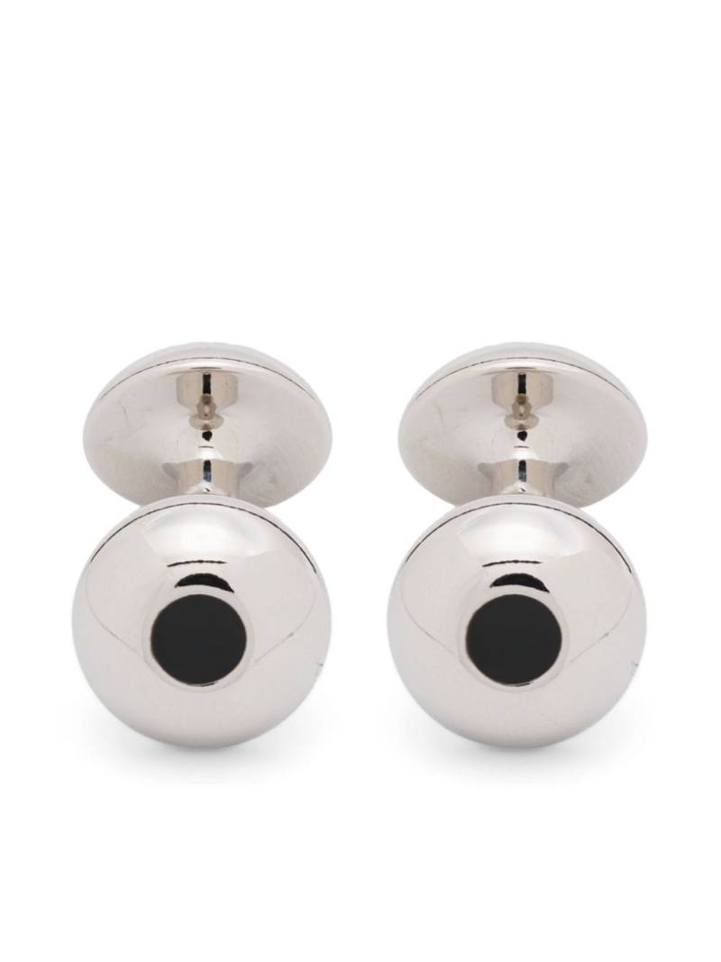 BOSS dot-detailed cufflinks - Silver von BOSS