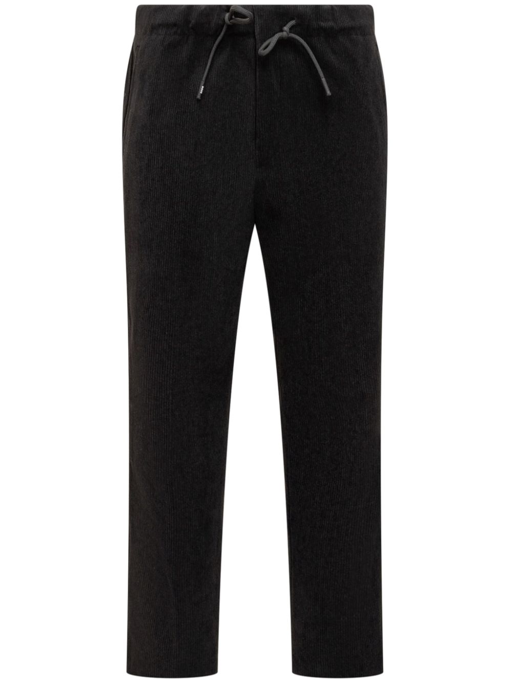 BOSS drawstring-fastening trousers - Black von BOSS