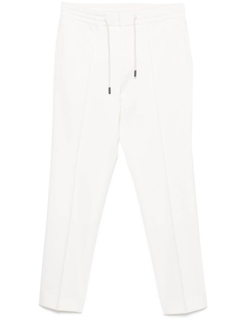 BOSS drawstring trousers - White von BOSS