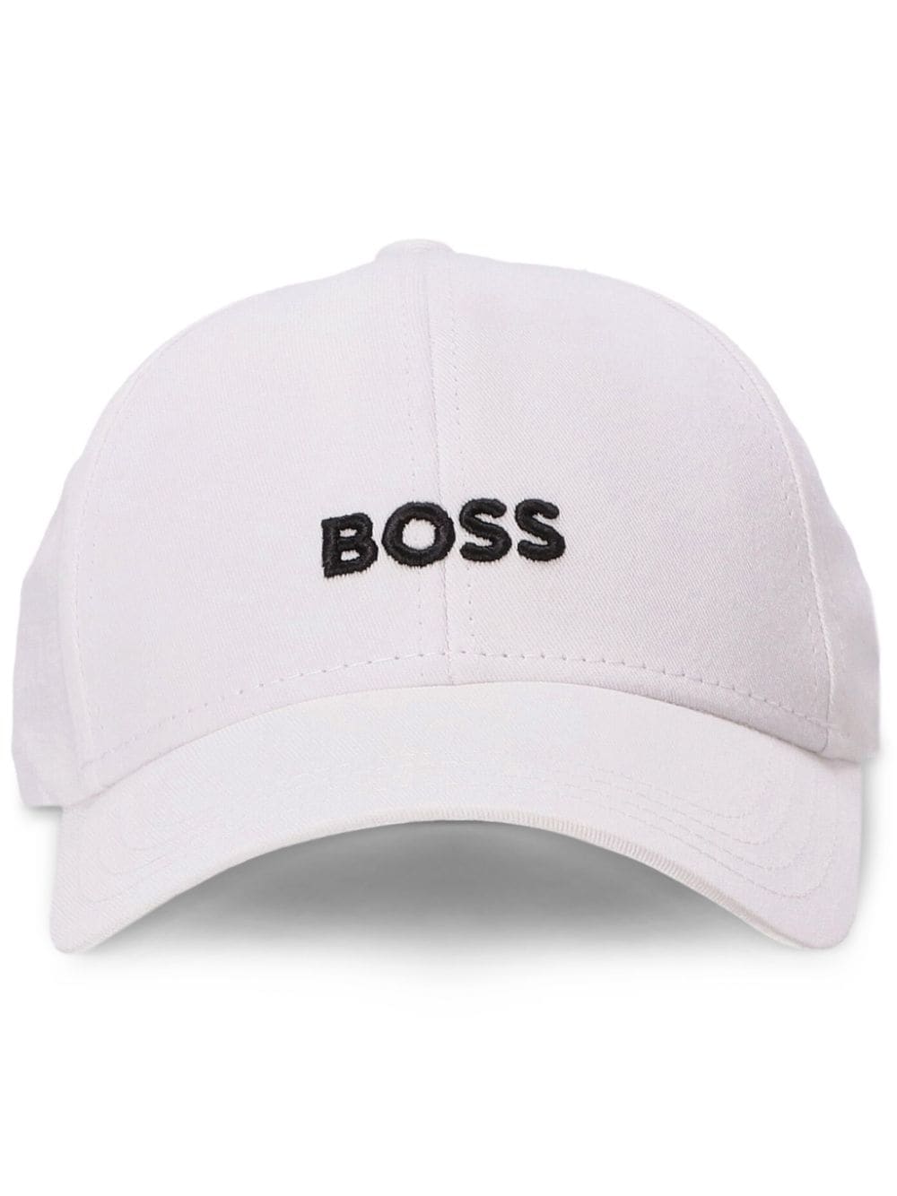 BOSS embroidered-logo cap - White von BOSS