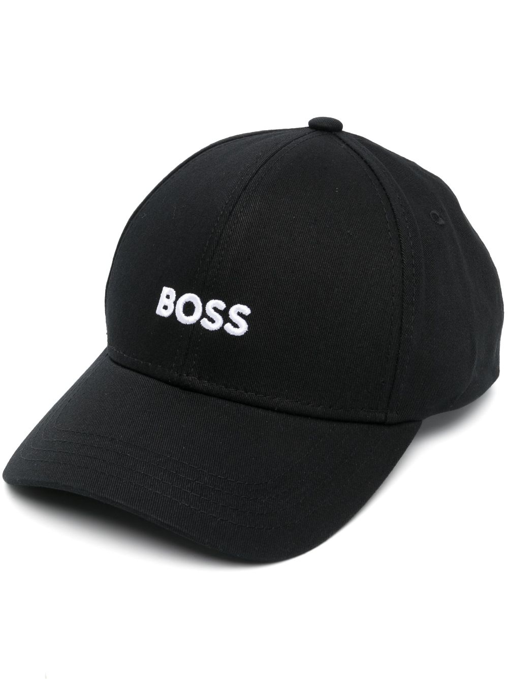 BOSS embroidered-logo cotton cap - Black von BOSS