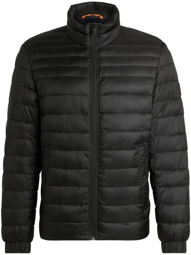 BOSS funnel-neck puffer jacket - Black von BOSS