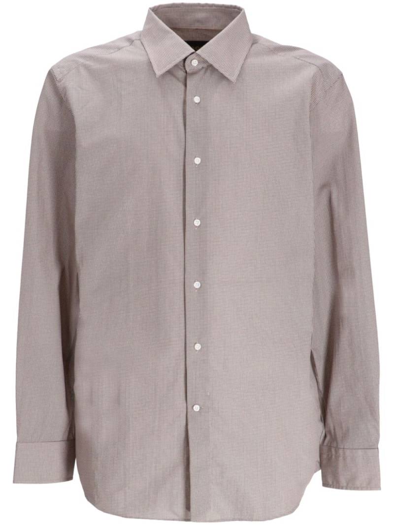 BOSS geometric-pattern shirt - Neutrals von BOSS