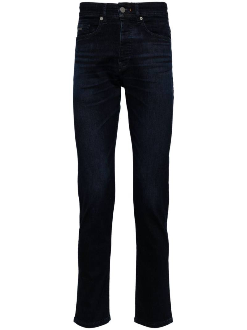 BOSS high-rise stretch-denim jeans - Blue von BOSS