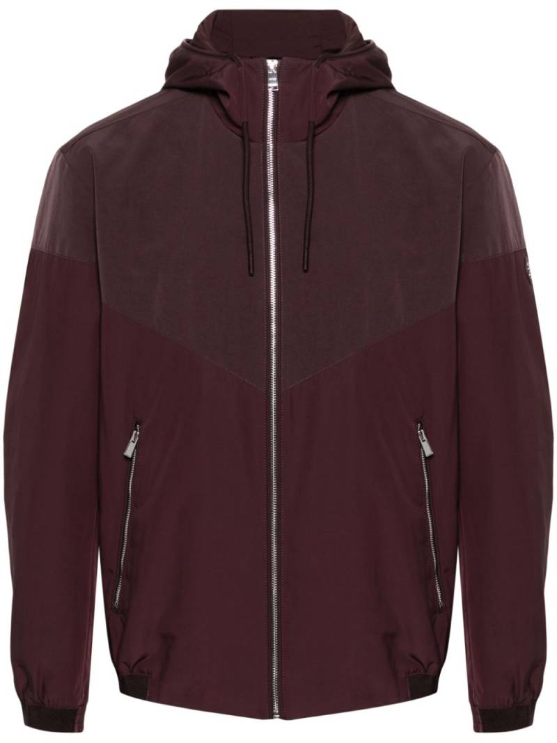 BOSS hooded lightweight jacket - Purple von BOSS