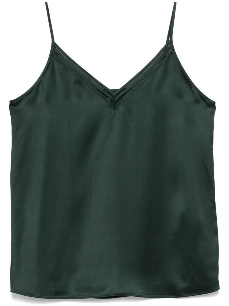 BOSS lace-detail camisole - Green von BOSS