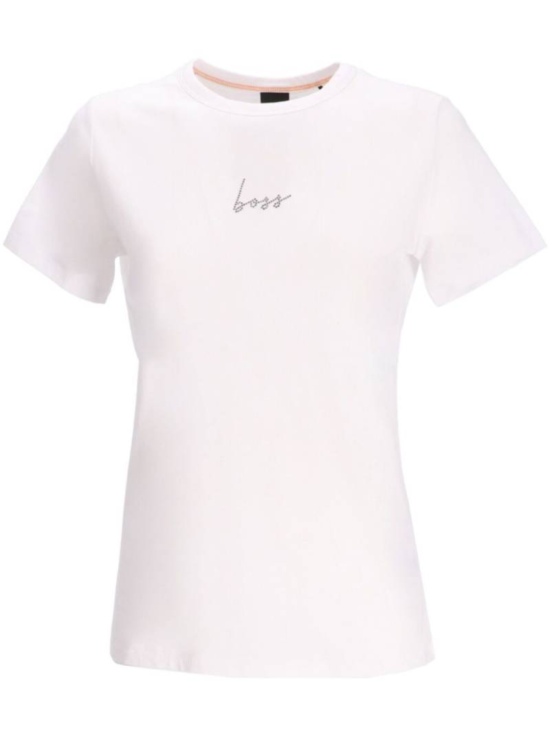 BOSS logo T-shirt - White von BOSS