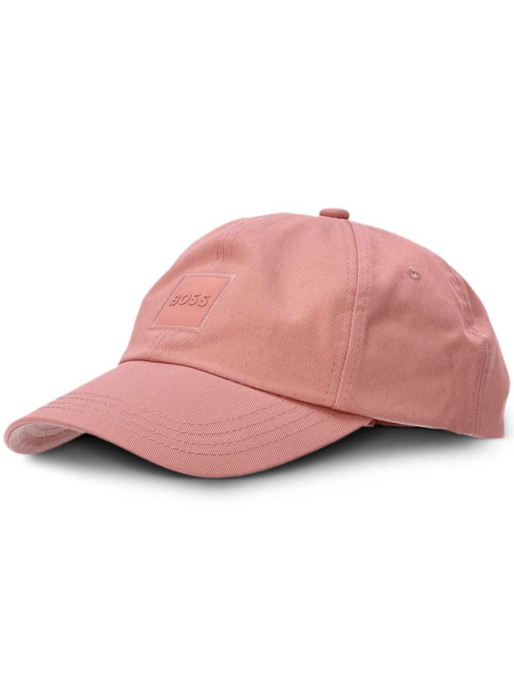 BOSS logo-lettering baseball cap - Pink von BOSS