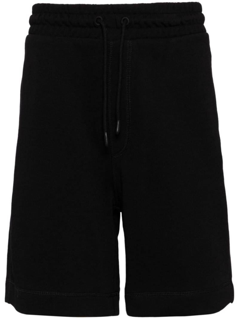 BOSS logo patch track short - Black von BOSS