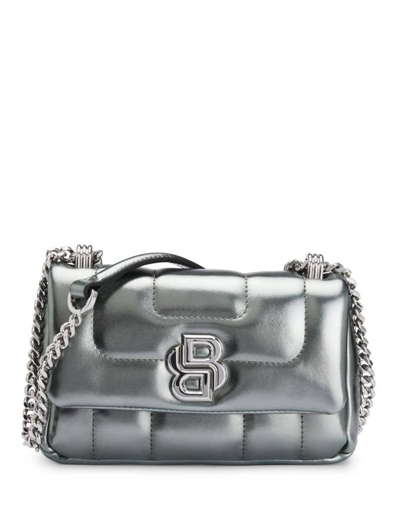 BOSS logo-plaque crossbody bag - Grey von BOSS