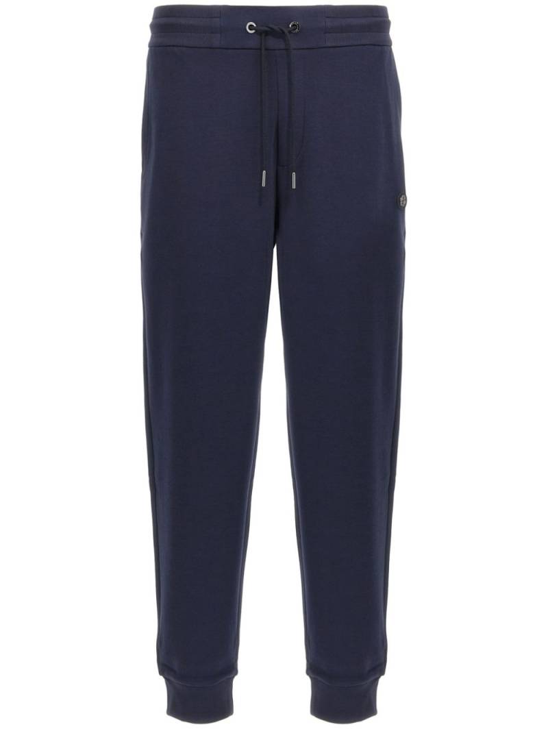 BOSS logo-plaque track trousers - Blue von BOSS