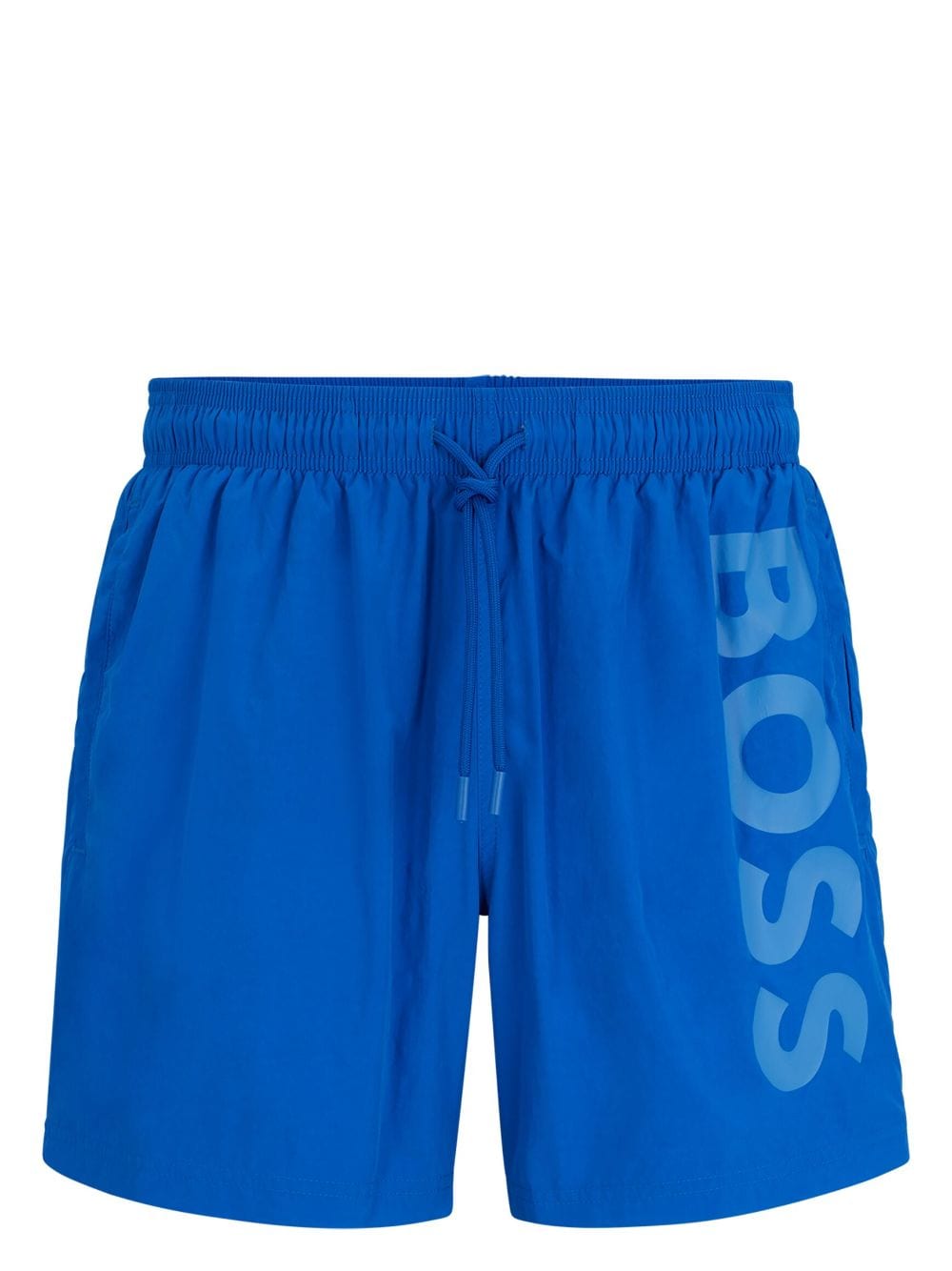 BOSS logo-print swim shorts - Blue von BOSS