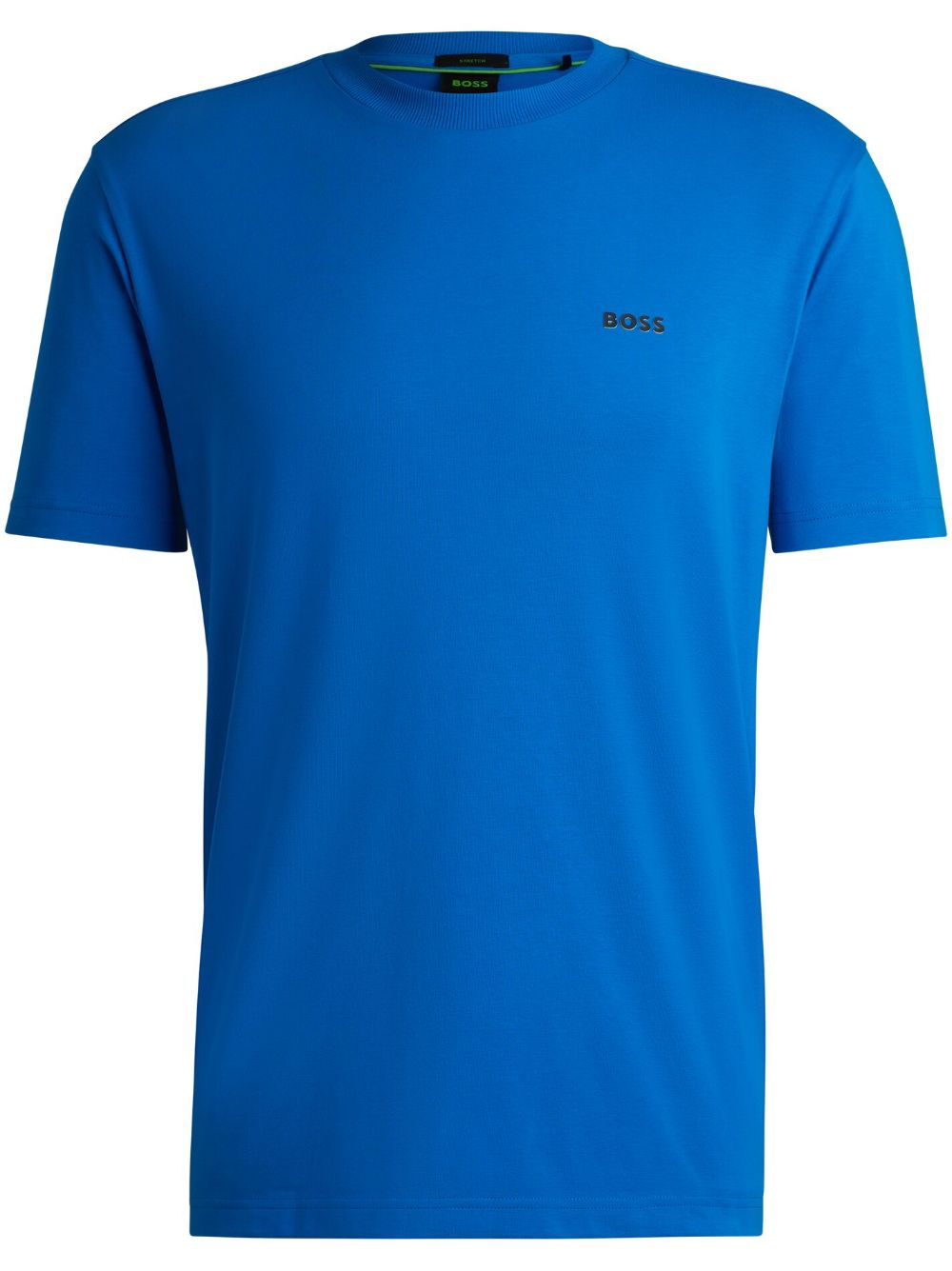 BOSS logo-print t-shirt - Blue von BOSS