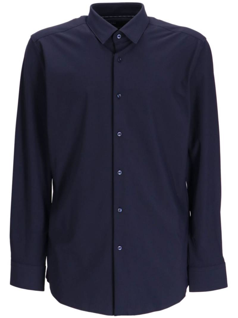 BOSS long-sleeves button-up shirt - Blue von BOSS