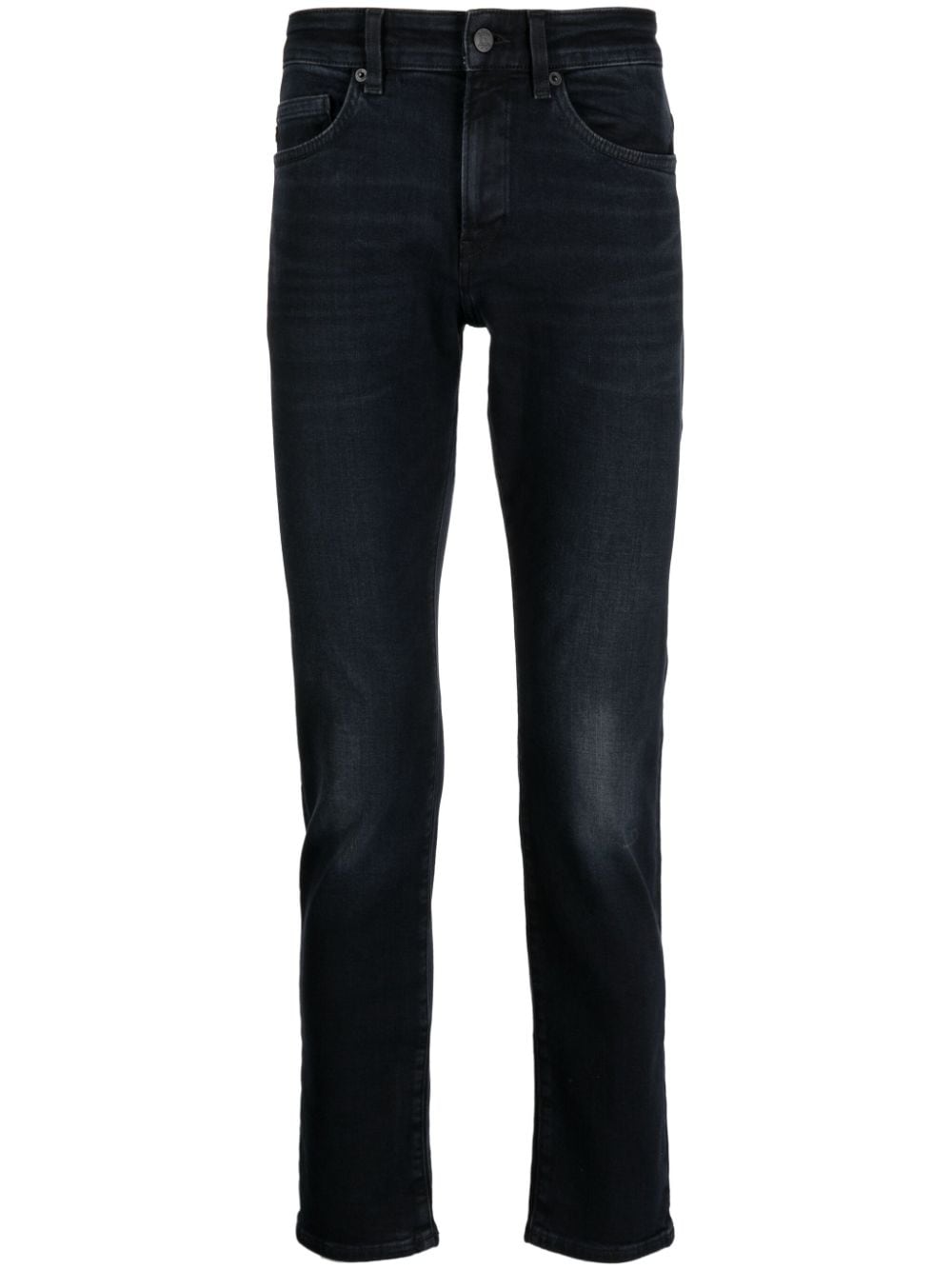 BOSS mid-rise skinny jeans - Blue von BOSS