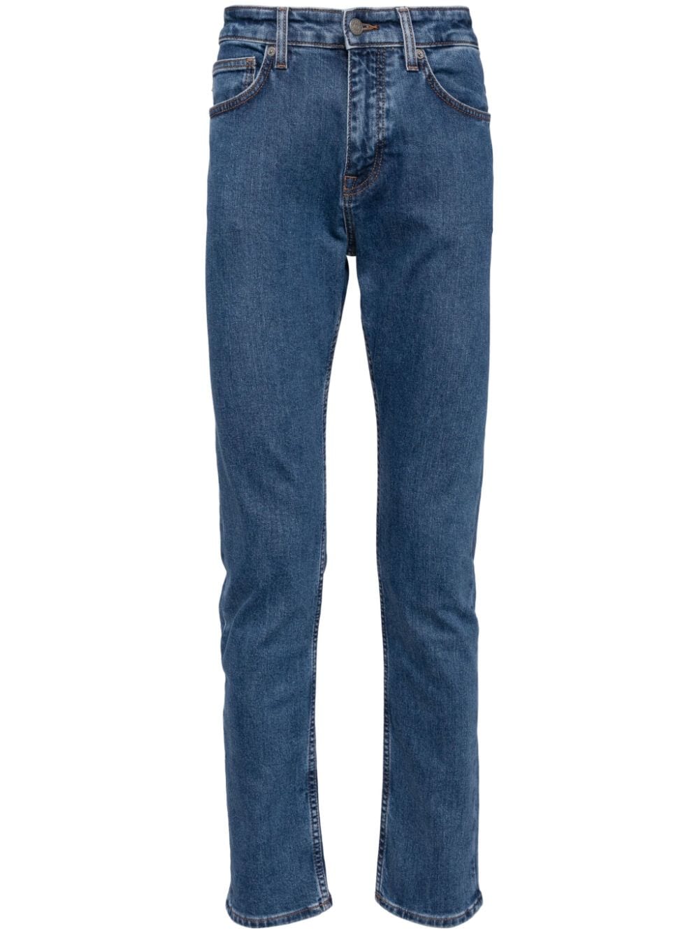 BOSS mid-rise skinny jeans - Blue von BOSS