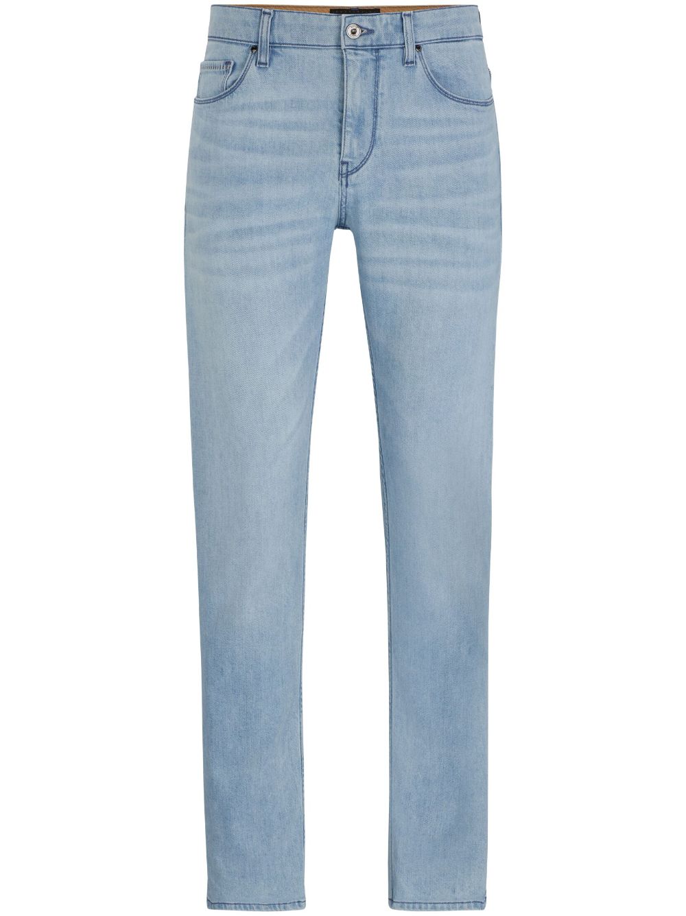 BOSS mid-rise slim-fit jeans - Blue von BOSS