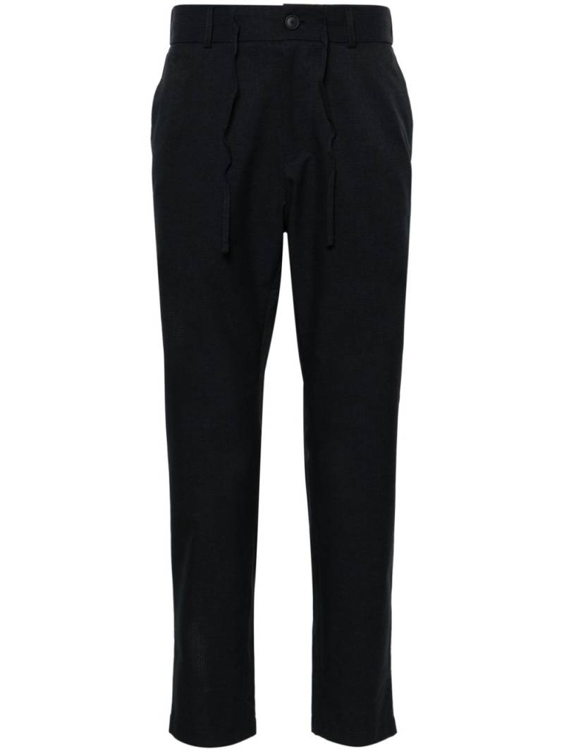 BOSS mid-rise slim-fit trousers - Blue von BOSS