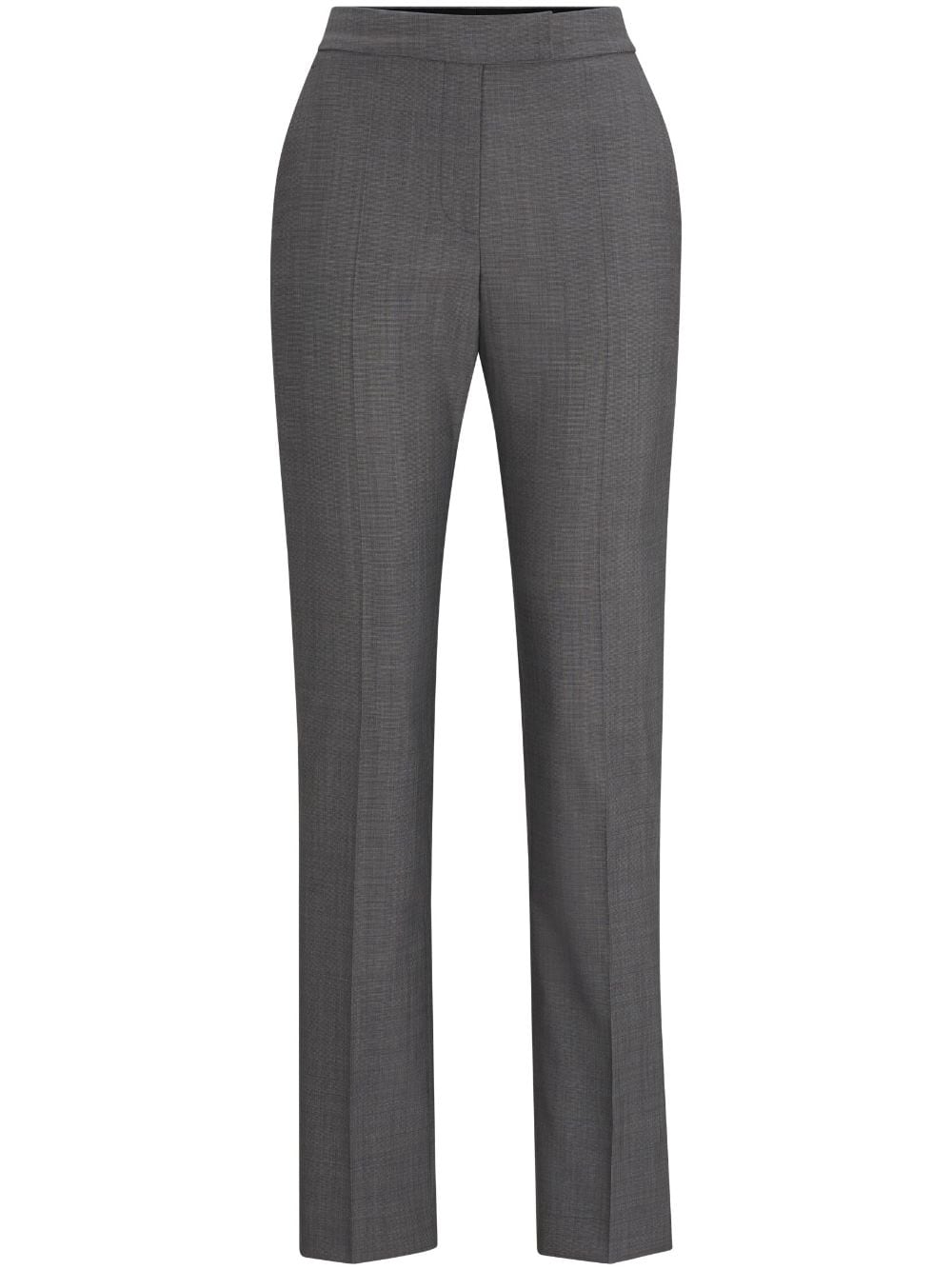 BOSS mid-rise slim-fit trousers - Grey von BOSS