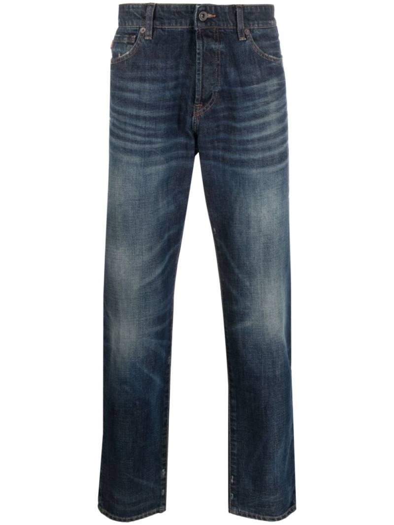 BOSS mid-rise straight jeans - Blue von BOSS