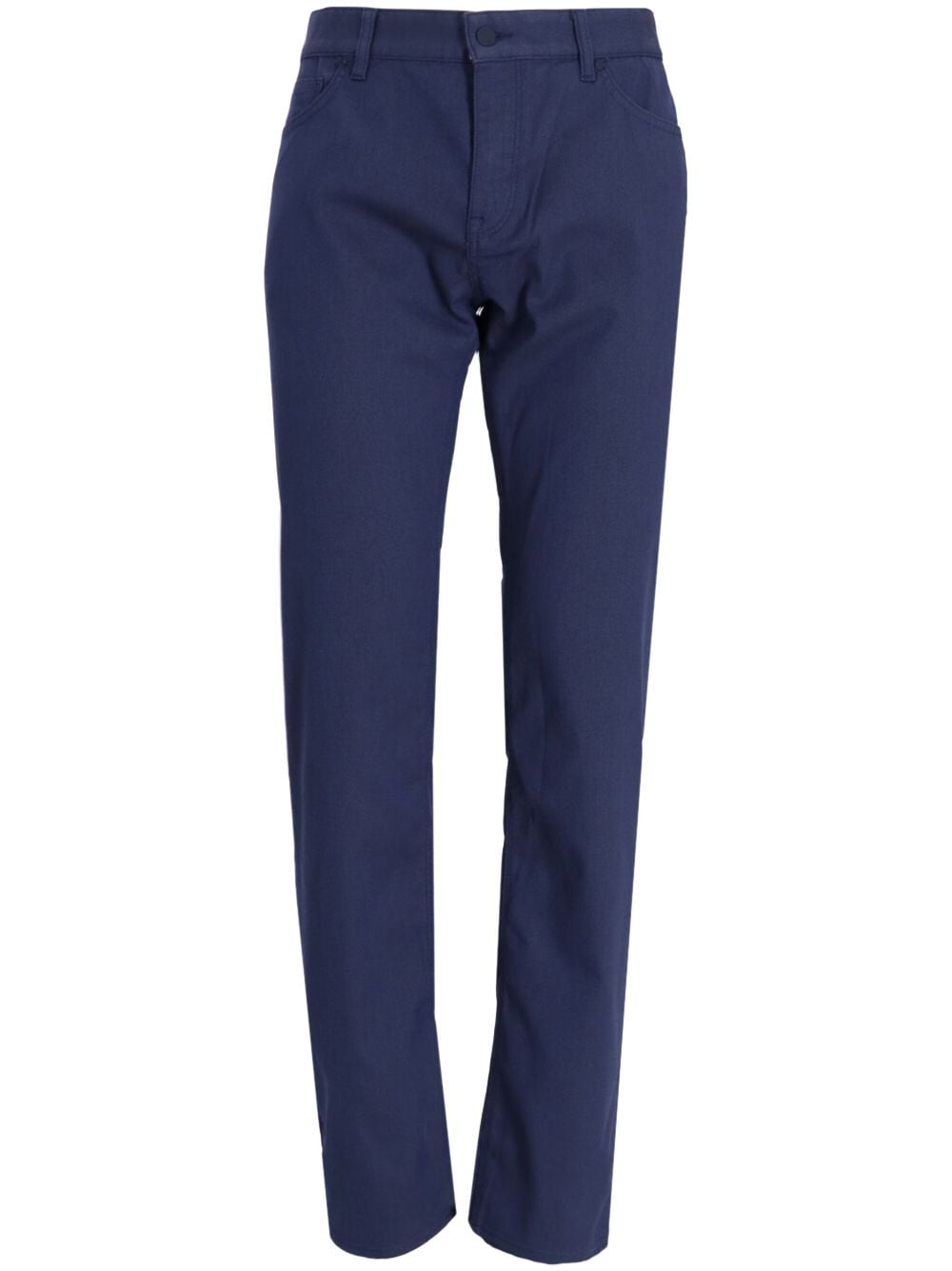 BOSS mid-rise straight-leg jeans - Blue von BOSS