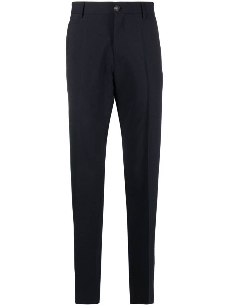 BOSS mid-rise tapered tailored trousers - Blue von BOSS