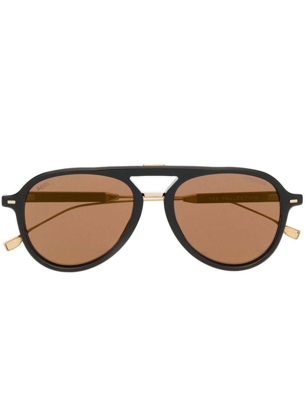 BOSS pilot-frame design sunglasses - Black von BOSS