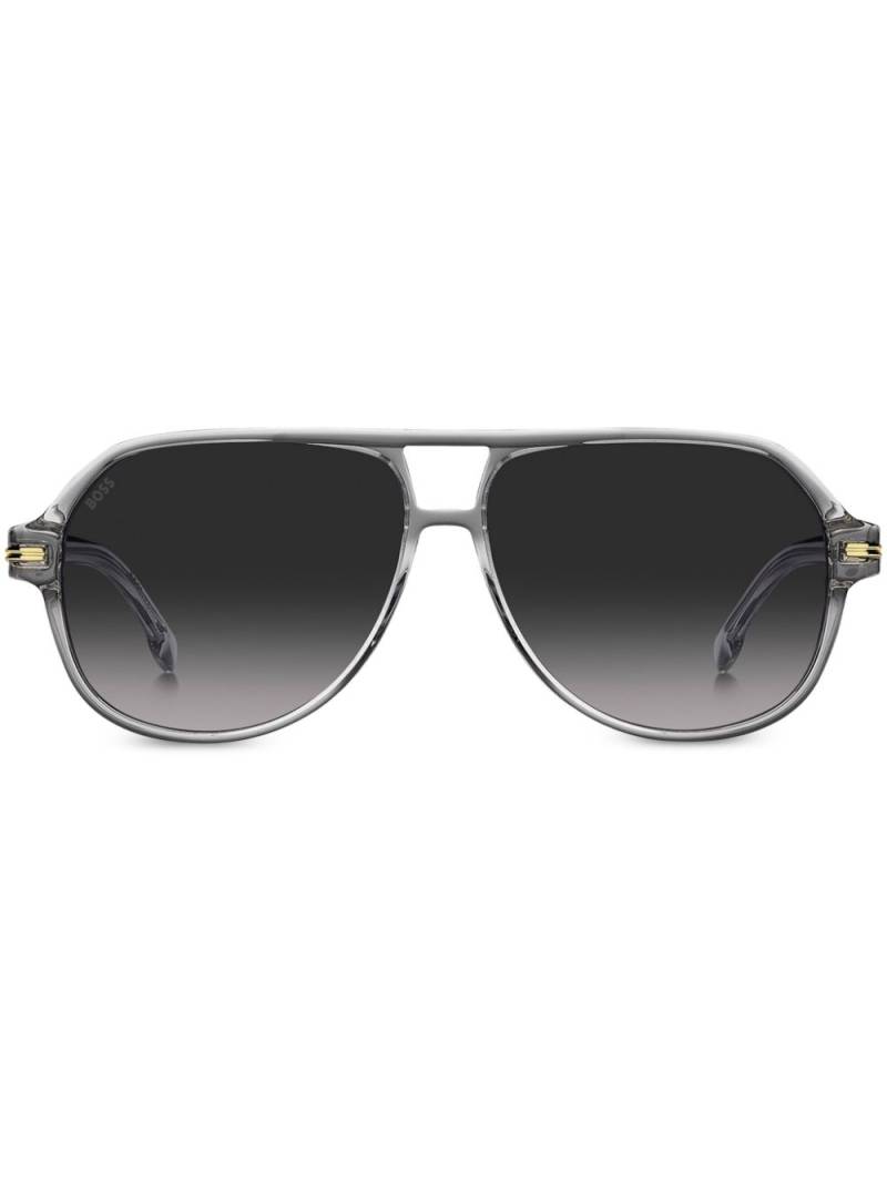 BOSS pilot-frame sunglasses - Grey von BOSS