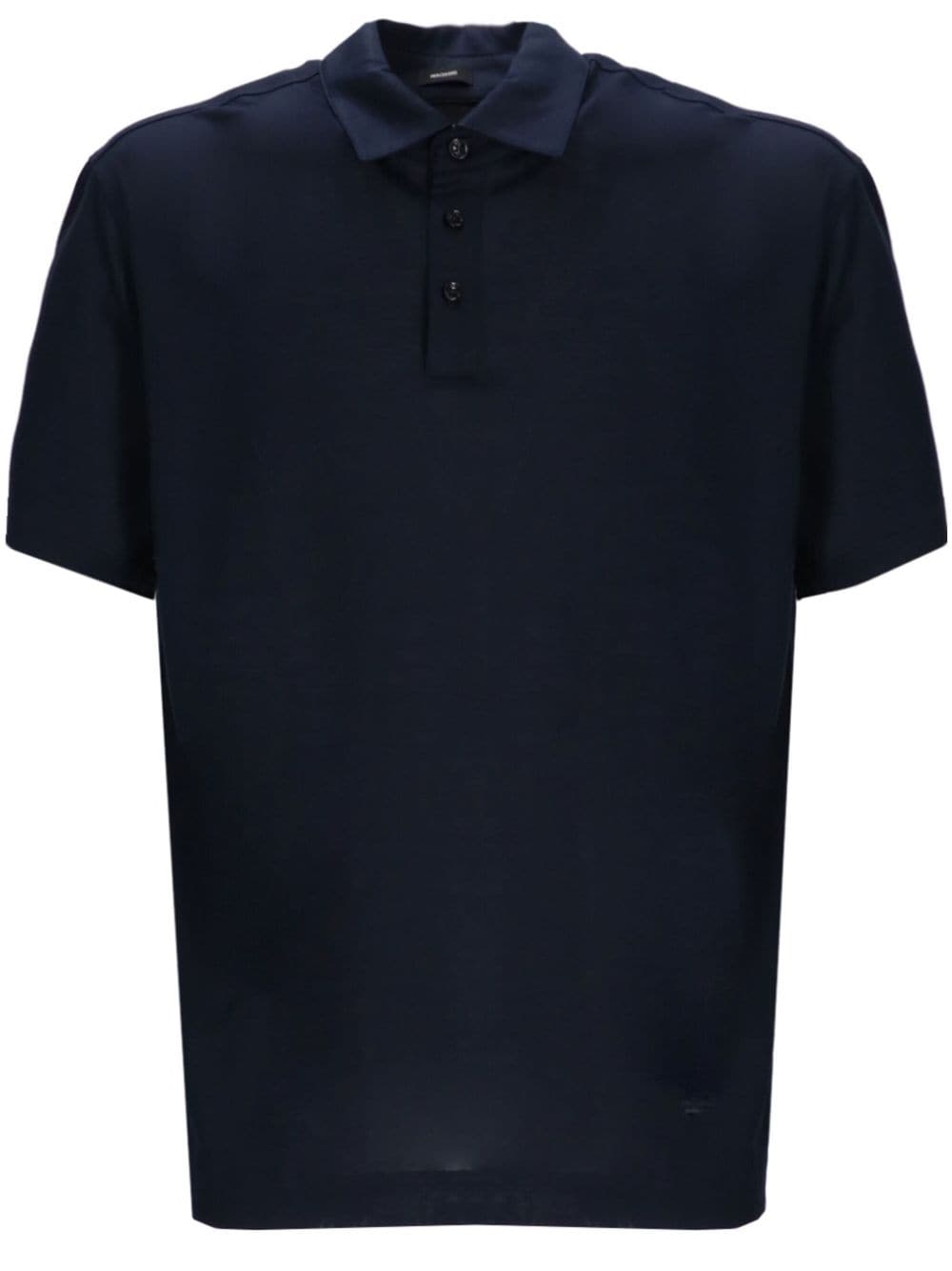 BOSS plain polo shirt - Blue von BOSS