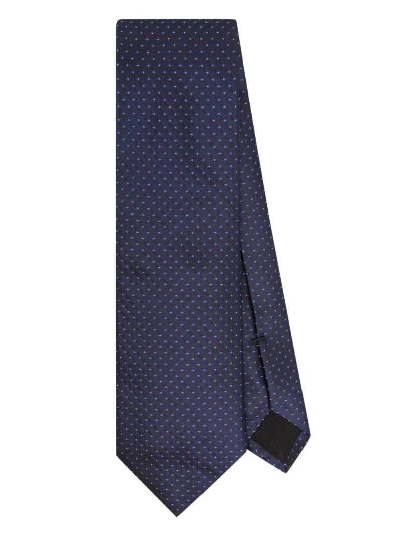 BOSS polka-dot tie - Blue von BOSS