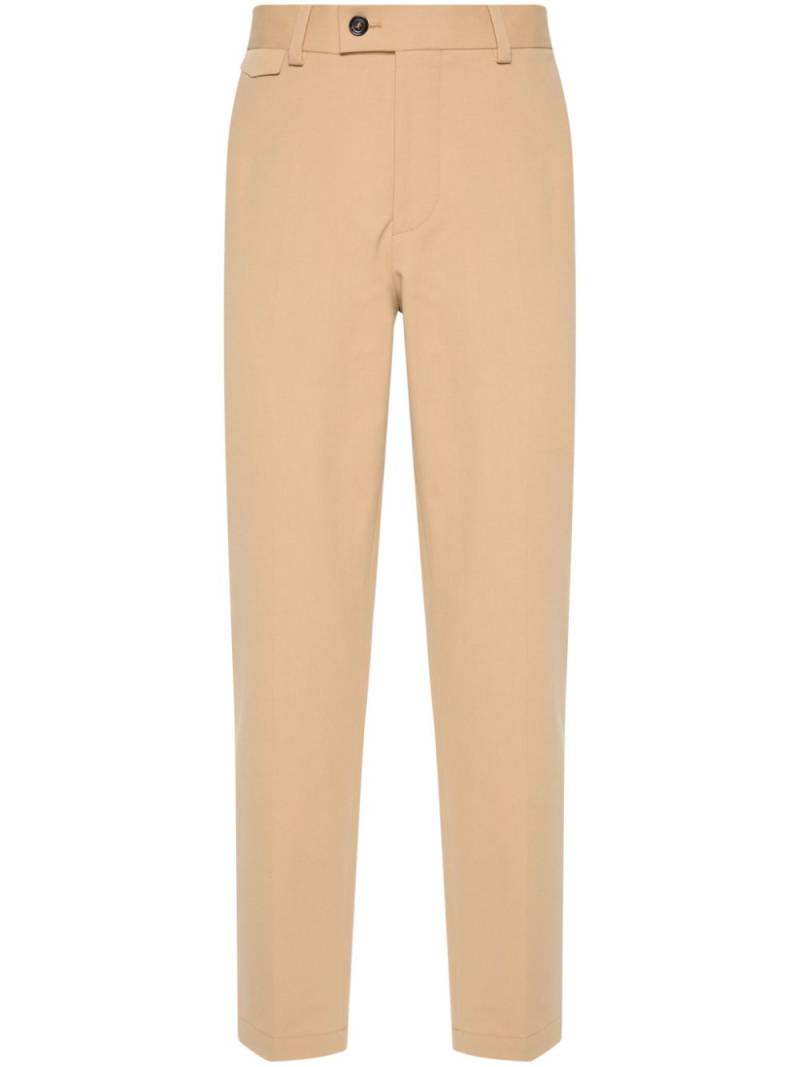 BOSS pressed-crease trousers - Neutrals von BOSS