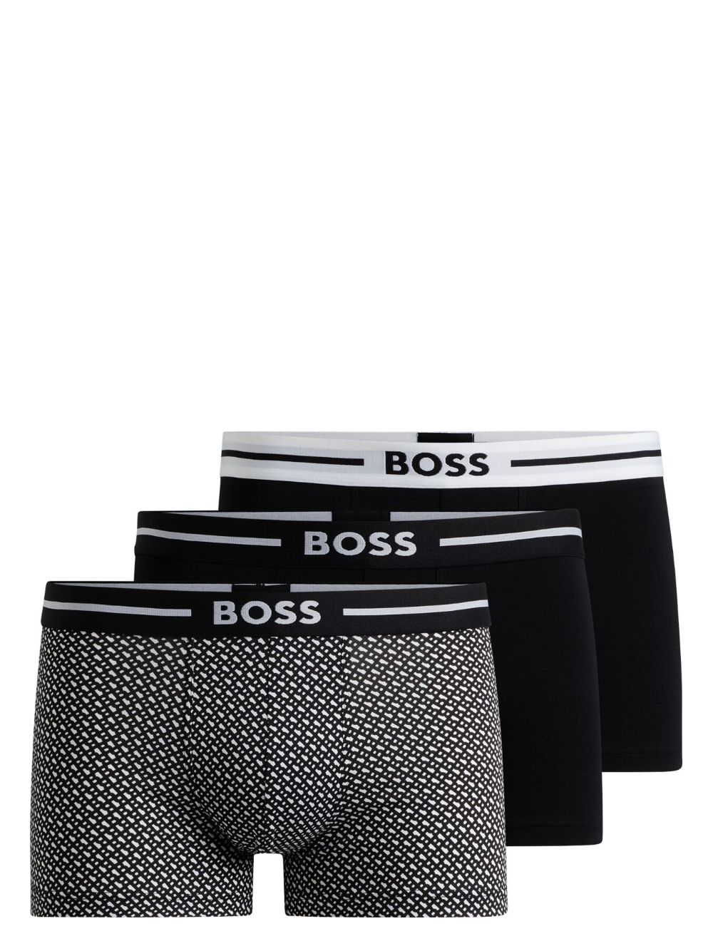 BOSS printed boxers (pack of three) - Blue von BOSS