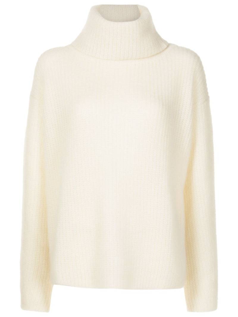 BOSS roll-neck chunky jumper - Neutrals von BOSS