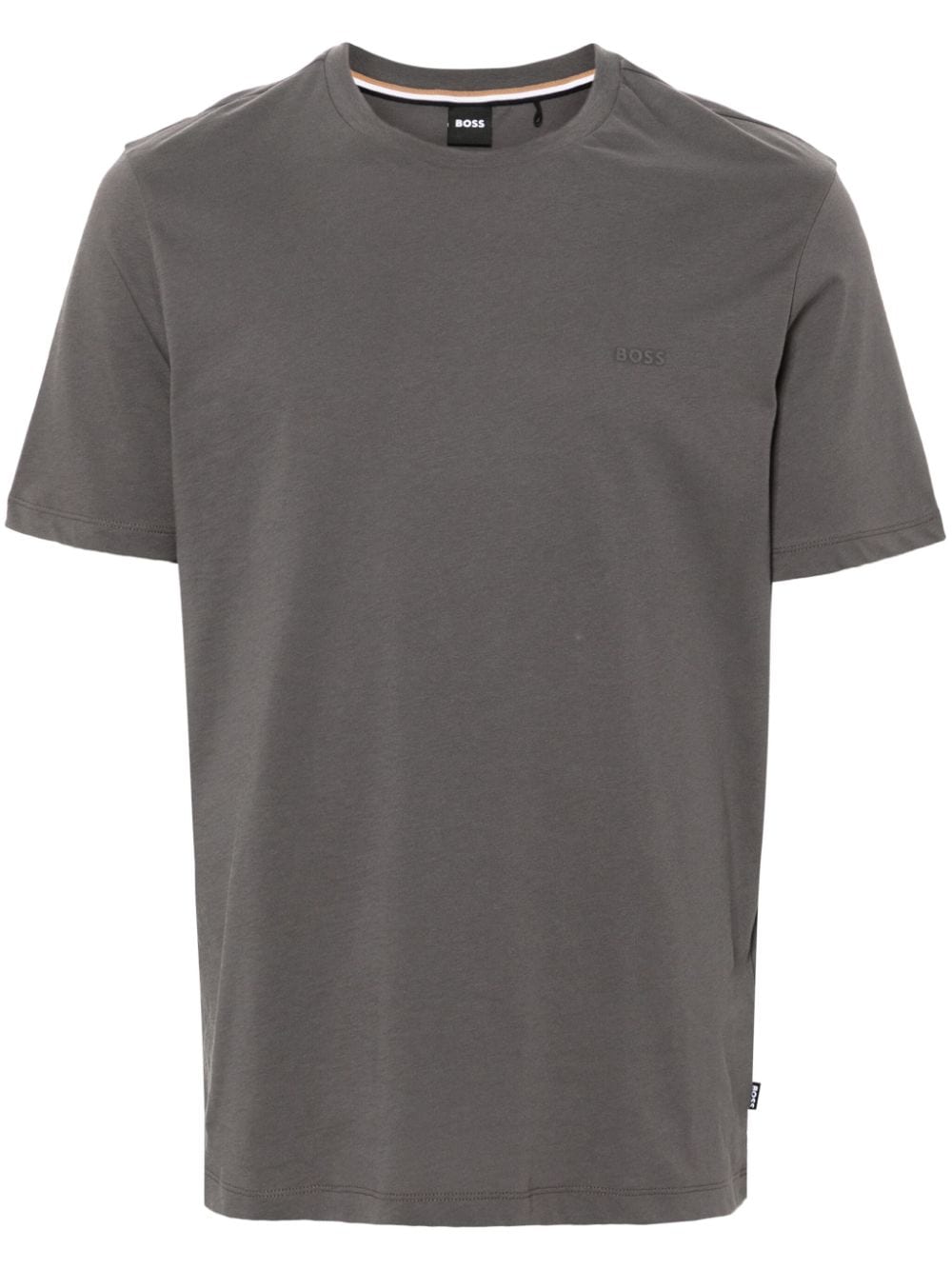 BOSS rubberised-logo T-shirt - Grey von BOSS