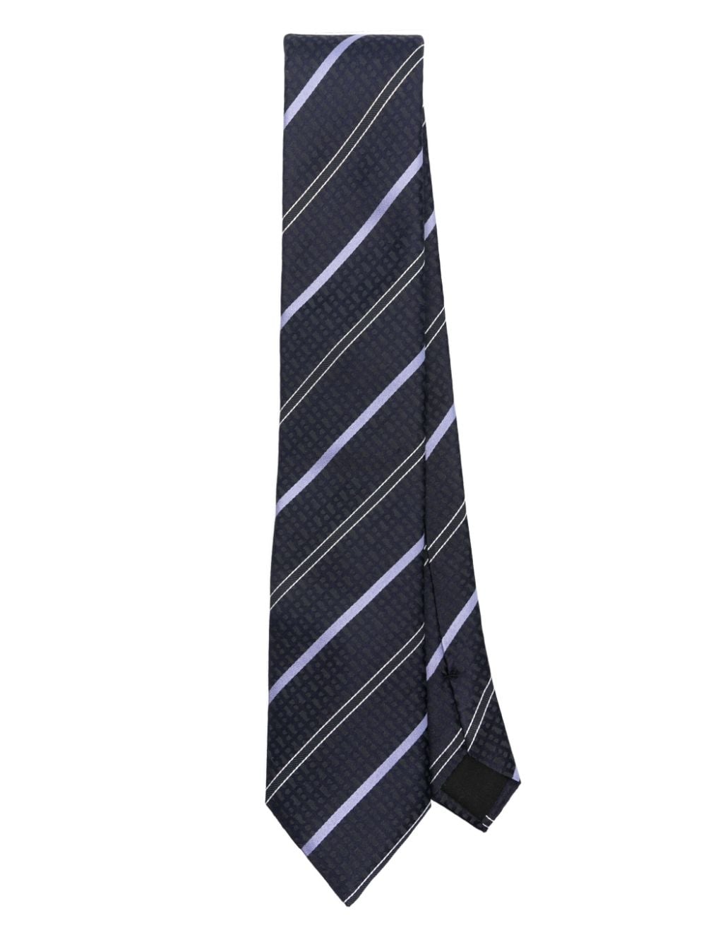 BOSS silk tie - Blue von BOSS