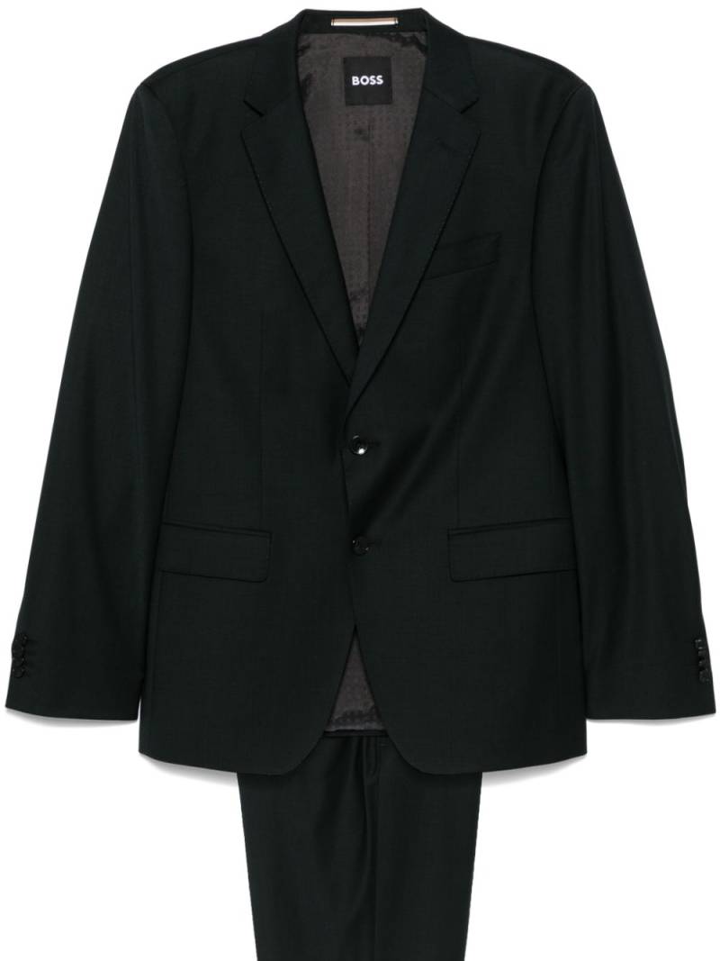 BOSS single-breasted suit - Green von BOSS