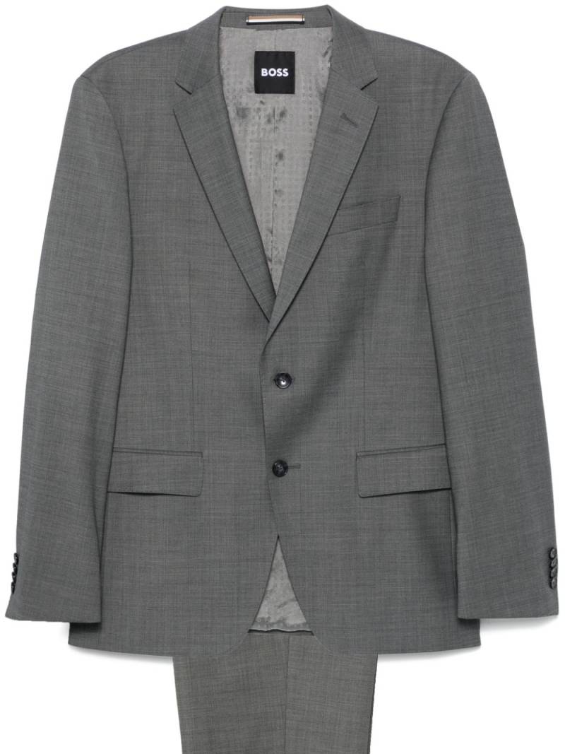 BOSS single-breasted suit - Grey von BOSS