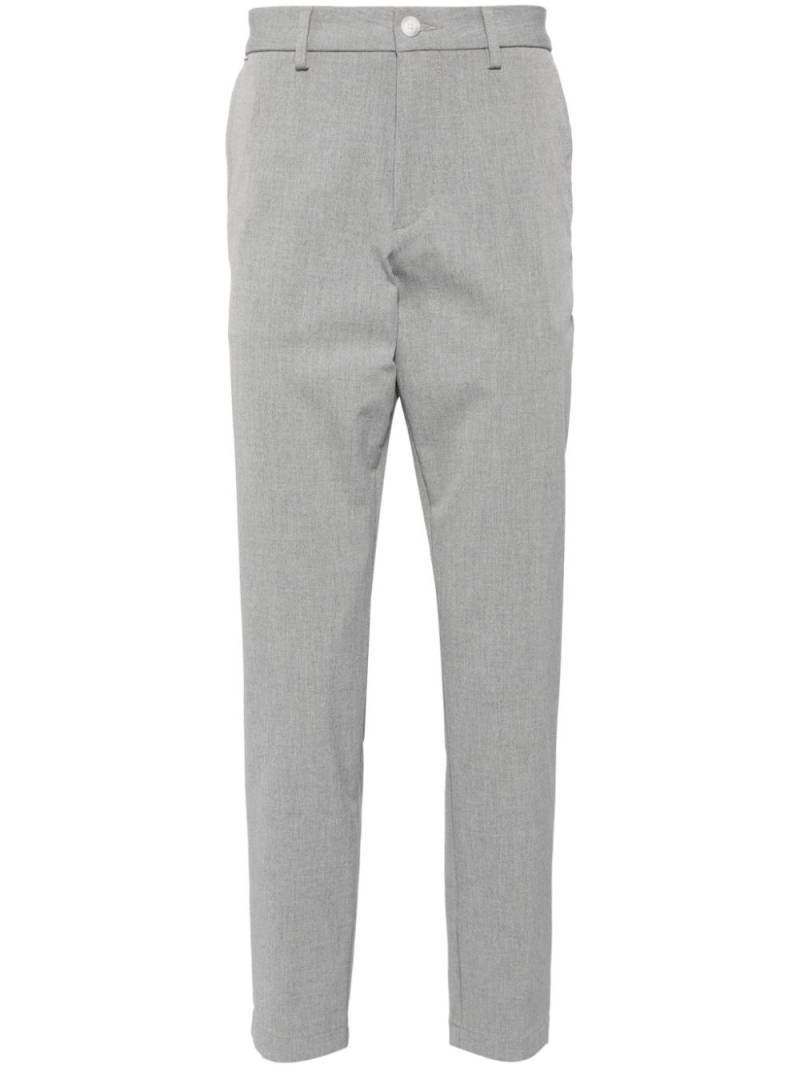 BOSS slim-cut chino trousers - Grey von BOSS