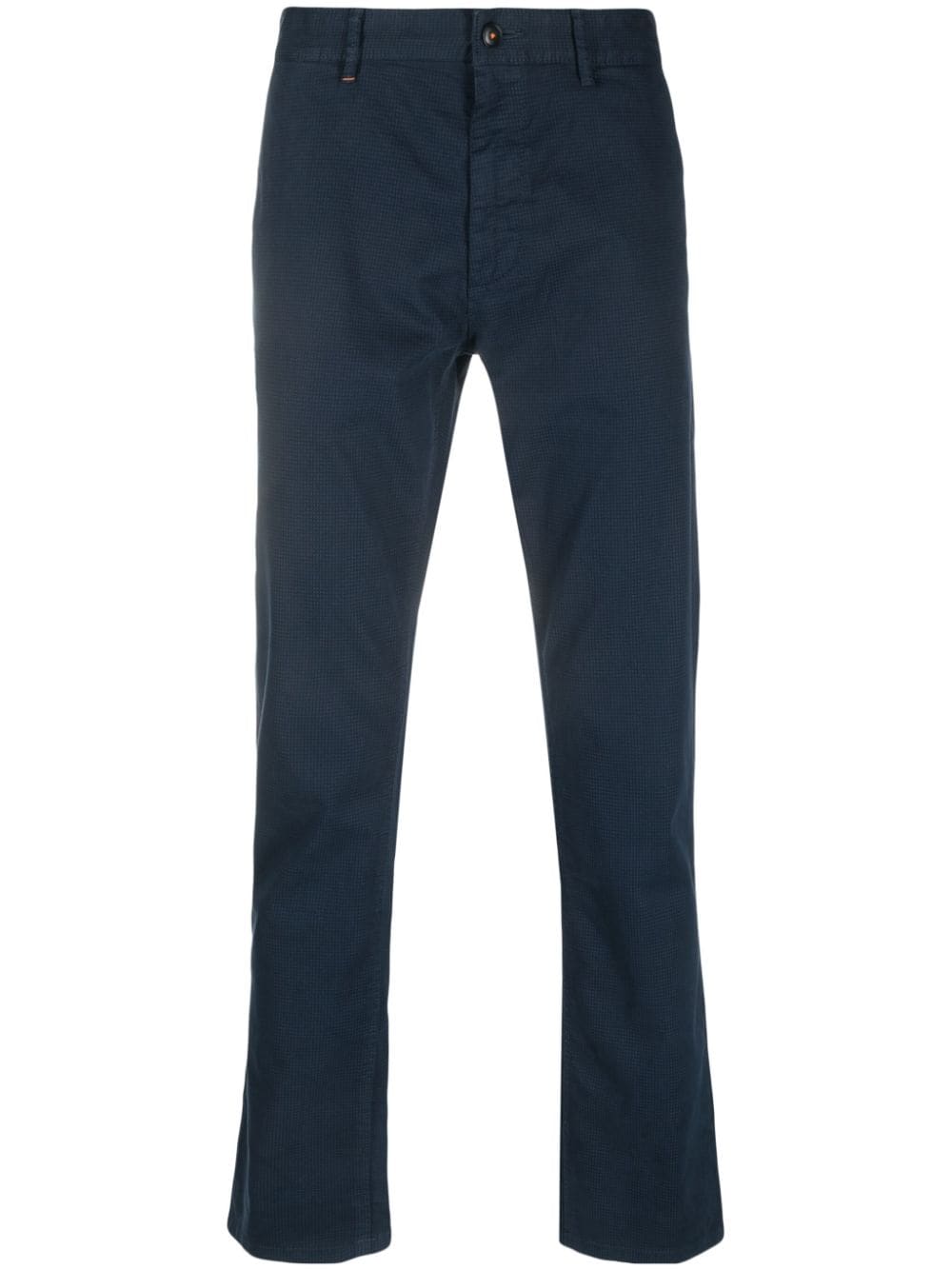 BOSS slim-fit chino trousers - Blue von BOSS