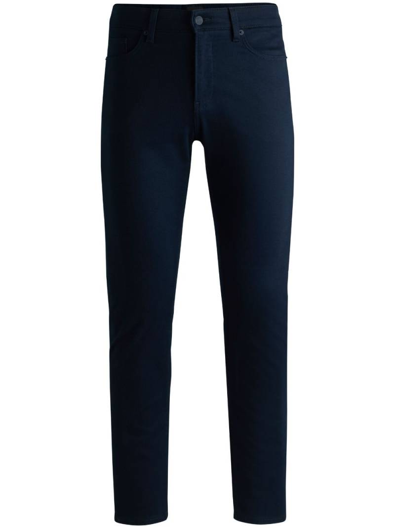 BOSS slim-fit trousers - Blue von BOSS