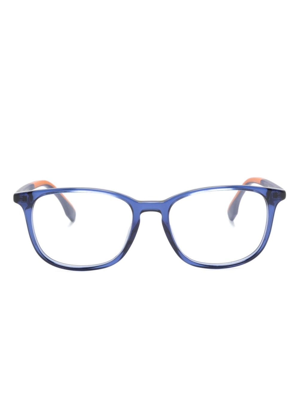 BOSS square-frame glasses - Blue von BOSS