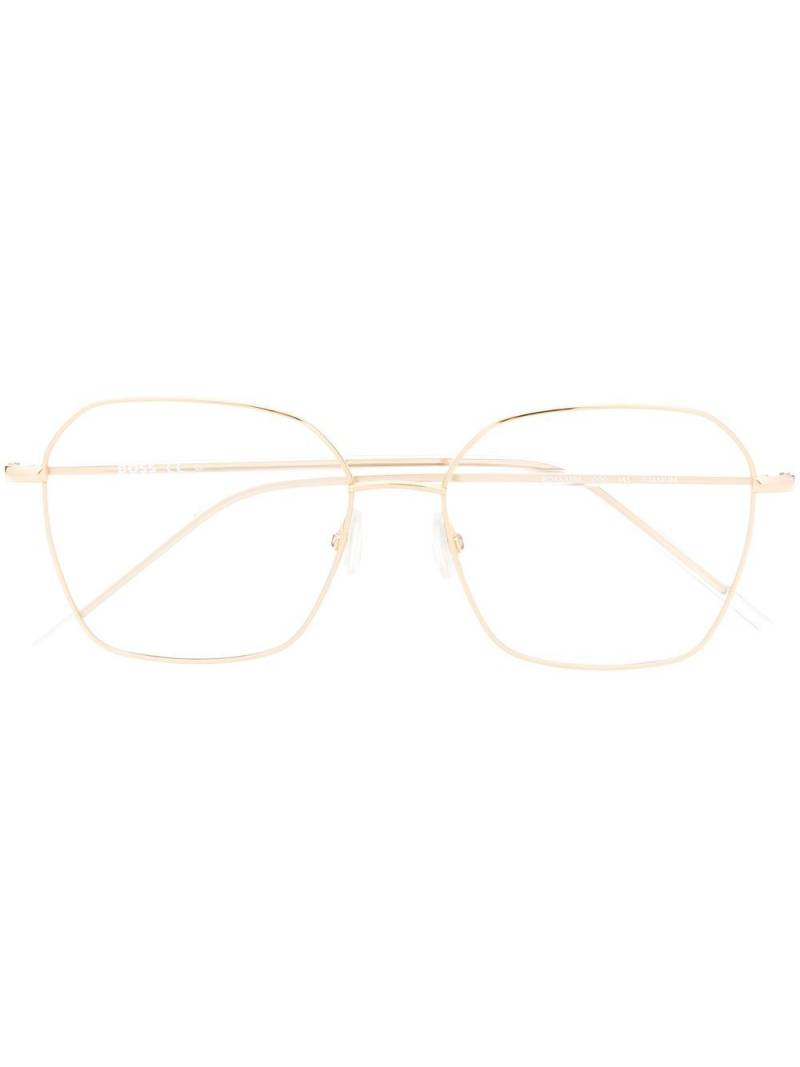 BOSS square-frame optical glasses - Gold von BOSS