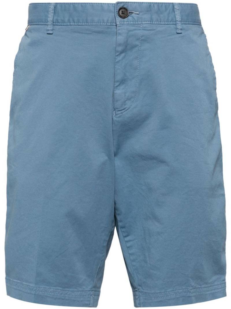 BOSS stretch-cotton chino shorts - Blue von BOSS