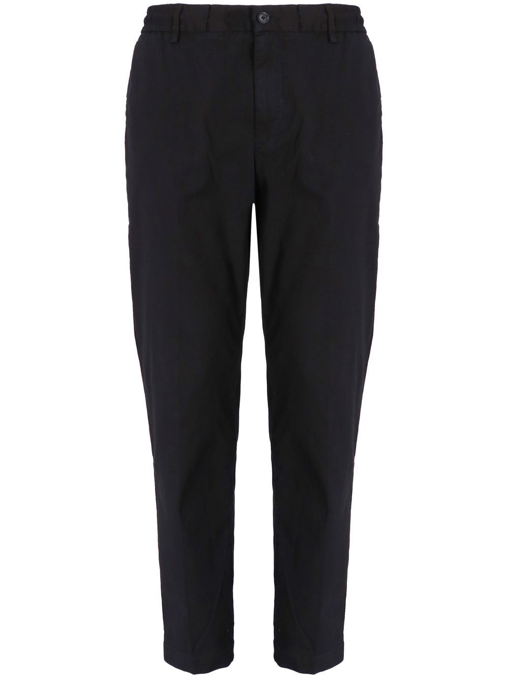 BOSS stretch-cotton trousers - Black von BOSS