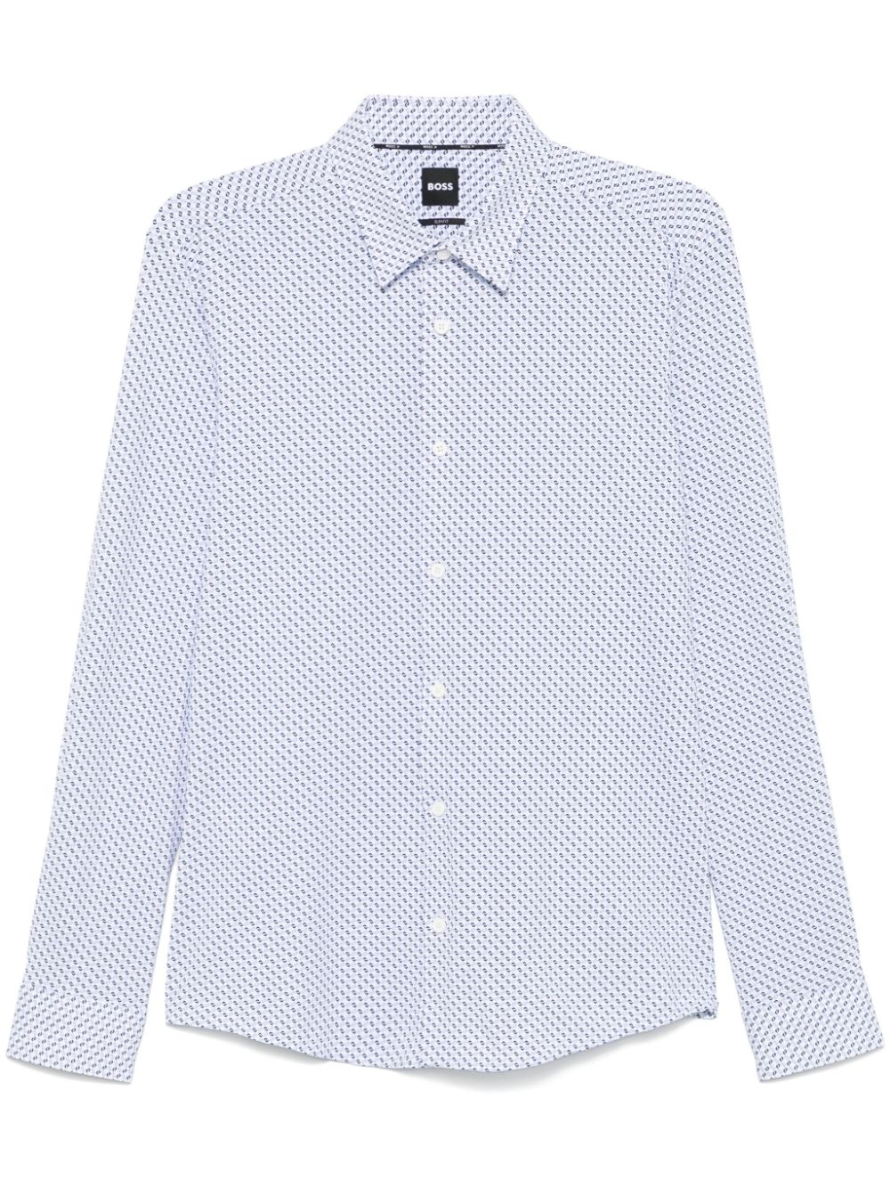 BOSS stretch-jersey shirt - White von BOSS