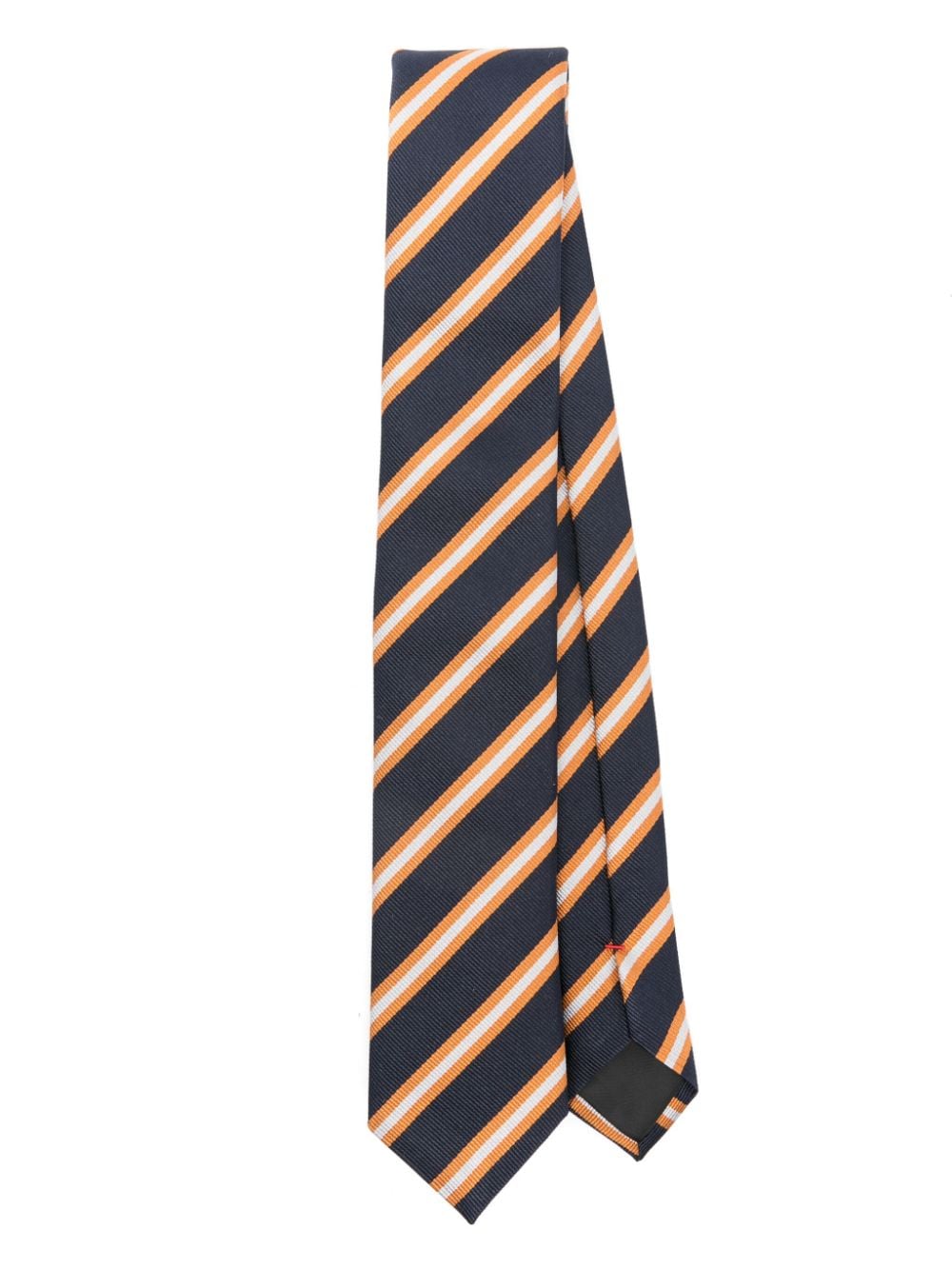 BOSS striped tie - Blue von BOSS