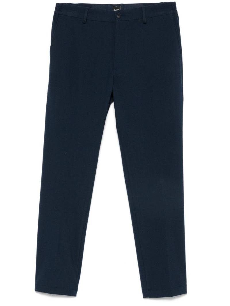 BOSS tailored trousers - Blue von BOSS