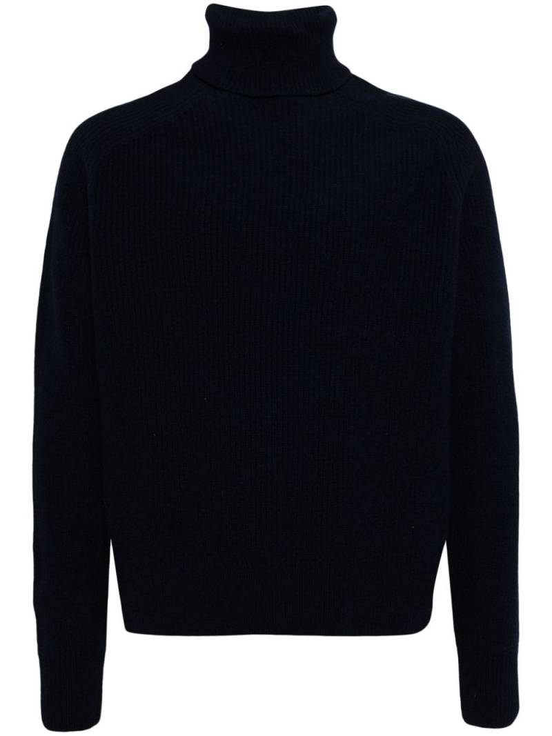 BOSS turtleneck jumper - Blue von BOSS