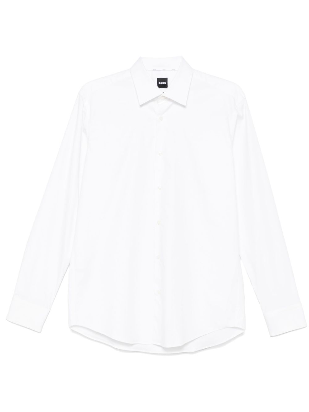 BOSS twill shirt - White von BOSS